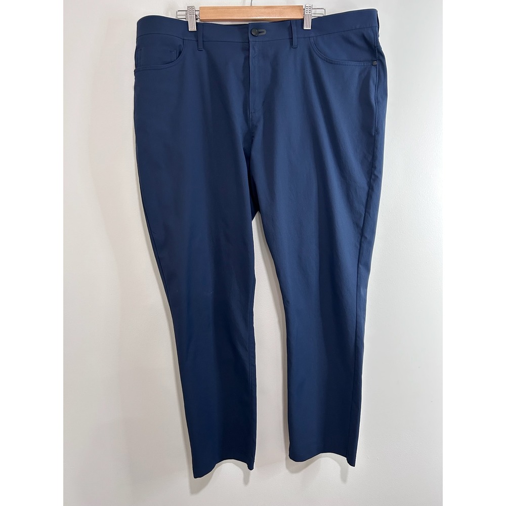 Public Rec All Day Every Day 5-Pocket Navy Blue Technical Pants 42 x 32 Athletic